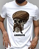 t-shirty męskie Koszulka  z nadrukiem Grandpa skull