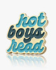 przypinki Pins "Hot boys read"