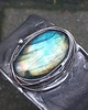bransoletki wire wrapping Kolorowe oko - bransoletka regulowana
