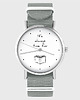 zegarki unisex Zegarek - It is always time for a book - szary