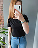 t-shirt damskie T-SHIRT I274 CZARNY