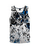 t-shirty dla dziewczynki Bokserka Top Girl DR.CROW Marble White