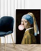 obrazy Portret z balonem  - obraz na płótnie