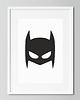 obrazy i plakaty do pokoju dziecięcego Plakat Maska Batman 4 S1