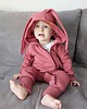 kombinezony dla dziewczynki Kombinezon Królik - malinowy
