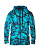 bluzy męskie Męska Bluza Expres Zamek DR.CROW Motyle Blue