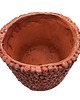 doniczki Doniczka Ceramiczna Ręcznie Robiona 18x19 cm Ozdobna Na Taras i Do Ogrodu