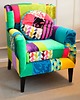 fotele Fotel Patchwork Juicy Colors