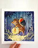 grafiki i ilustracje Wydruk fine art "Jeż"
