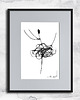 grafiki i ilustracje Autorska grafika z ramą - nr 92