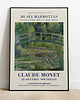 grafiki i ilustracje Claude Monet- plakat wystawowy