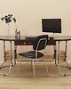 biurka Biurko mahoniowe, włoski design, lata 80, produkcja: Włochy