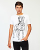 t-shirty męskie Great dane Dog Men's T-shirt white