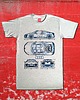 t-shirty męskie Koszulka AUDI R8 GRAY tshirt