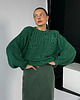 swetry damskie  Sweter Touched organic green