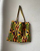torby na zakupy Torba tote bag etniczna zero waste Kongo 46x43 cm