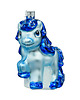 bombki Bombka choinkowa szklana ręcznie malowana: Kucyk Pony: niebieski