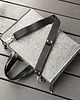 etui na laptopa Torba na laptop z filcu - szara - skóra