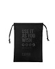 kosmetyczki Worek WISH black MEDIUM