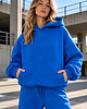 bluza z kapturem damska Bluza - 330 GSM   Niebieski