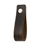 gałki do mebli Skórzany uchwyt meblowy COLORISO M BROWN WOOD P