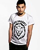 t-shirty męskie Śmieszna Koszulka męska Nie drażnij Lwa