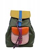 plecaki Plecak damski kolorowy skórzany regulowane szelki pojemny OLIVKA