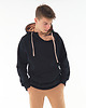 bluzy męskie Bluza męska bi-color z kapturem