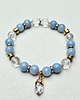 bransoletki z kamieni naturalnych Bransoletka Elastyczna  Blue Angel