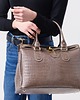 torebki do ręki Torba skórzana Shopper - kolor taupe   (7141 )