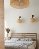 lampy wiszące Lampa wisząca boho raffia, frędzle