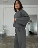 bluza bez kaptura damska Bluza Grounded graphite