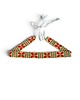 chokery Kolorowy choker z koralików z etnicznym wzorem folk, naszyjnik handmade