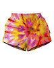 szorty damskie Shorty Spodenki Damskie DR.CROW Tie Die Pink
