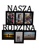 ramki na zdjęcia Multirama ramka na zdjęcia z napisem  Nasza Rodzina mdf 6 zdjęć pion