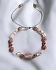 bransoletki z kamieni naturalnych SELF LOVE - amulet - RODOCHROZYT, rodonit, opal, k.górski,  k.różowy