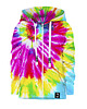 bluzy dla chłopców Bluza Zamek Chłopiec DR.CROW Tie Die Colorful