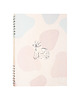 kalendarze i plannery NOTES MOMENT B5  160 stron  SZARE LINIE
