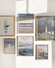plakaty Zestaw Plakatów Vintage Sea A4 A3