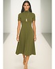 sukienki midi damskie Sukienka  khaki  YY300050