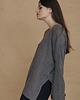 swetry damskie  Sweter Oversize ALASKA Szary