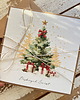 kartki świąteczne Kartka świąteczna ręcznie robiona na Boże Narodzenie choinka 2