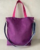 torby na ramię Torba na ramię XL - fiolet, fuksja, szaroniebieski