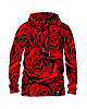 bluza z kapturem damska Damska Bluza z kapturem DR.CROW Red Roses
