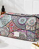 kosmetyczki Kosmetyczka damska duża wodoodporna etui kuferek organizer mandala ornament
