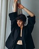 marynarki damskie Kimono KIM / czarne