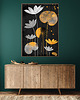 plakaty Liście lotusu - Plakat, druk - Chiński Orient, Harmonia Zen, Wabi Sabi #101