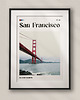 plakaty Minimalistyczny plakat San Francisco USA - Do salonu, sypialni, biura