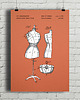 plakaty Plakat Manekin krawiecki - patent - rysunek techniczny