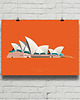 plakaty Sydney Opera House - plakat giclee art
